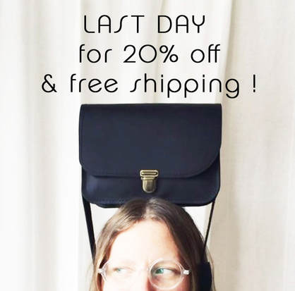 CYBER MONDAY: LAST DAY FOR 20% OFF & FREE SHIPPING!